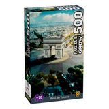Quebra Cabeça Puzzle Arco Do Triunfo 500 Peças 04552 - Grow