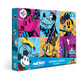 Quebra Cabeça Puzzle Turma Do Mickey 500 Peças Game Office
