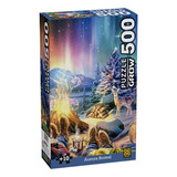 Quebra Cabeças P500 Aurora Boreal Grow