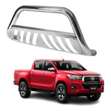 Quebra Mato Parachoque Impulsão Hilux 2016 Até 2022 Cromado