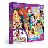Quebra-cabeça Grandão Princesas Disney 48 Peças Toyster