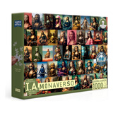 Quebra-cabeça I.a. Monaverso 1000 Peças Game Office Puzzle
