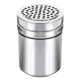 Queijeira Aço Inox Porta Queijo Ralado Orégano C/tampa