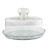 Queijeira Petit Poa Vitazza 21x16x21cm - Ref.2900 Cor Transparente