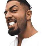 Queixo Quadrado Atlético Mordida Facial Maxilar Barba Homem