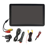 R Monitor De Carro De Backup Lcd 7 12v Scale Lines Kit De