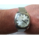 R104= Antigo Relogio Seiko 6119 Funcionado Detalhe Descriçao
