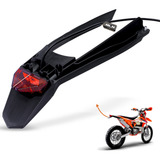 Rabeta Suporte Porta Placa Ktm Enduro Exc Com Led Amx Novo