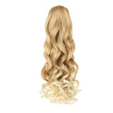 Rabo De Cavalo Cacheado Aplique 60cm 185g Bio Fibra Cassiane