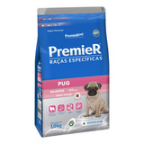 Ração Cães Premier Pug Filhotes 1kg