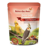 Ração Extra Gold Calopsita Frutas 400gr - Reino Das Aves