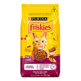 Ração Friskies Gatos Adultos Castrados Mix De Carne 10,1 Kg