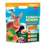 Ração Funny Bunny Para Coelho Hamsters Roedores 1,8kg