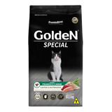 Ração Gatos Castrados Golden Special Frango E Carne 10,1 Kg
