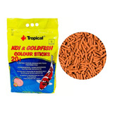 Ração Koi Goldfish Colour Sticks 1600g Tropical - Bag 