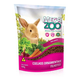 Ração Mega Zoo Super Premium Coelhos Filhotes 500g.