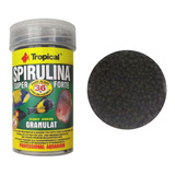 Ração Para Peixe Super Spirulina Forte Granulat 60g Tropical