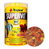 Ração Para Peixes Em Flocos Tropical Supervit Flakes 200g