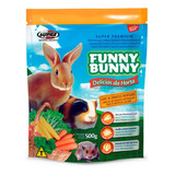 Ração Para Roedores Coelhos Chinchilas Funny Bunny 500g