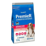 Ração Premier Ambientes Internos Cão Adulto Dermacare 2,5kg