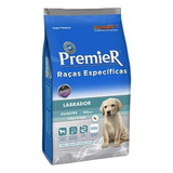 Ração Premier Cães Filhotes Raça Labrador Sabor Frango 12kg