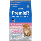 Ração Premier Cães Filhotes Raças Spitz Alemão 1 Kg