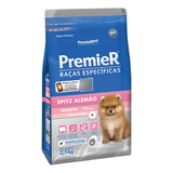 Ração Premier Raça Spitz Alemão Filhotes Frango 2,5kg