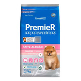 Ração Premier Raças Específicas Spitz P Cães Filhotes 2,5kg