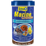 Ração Tetra Marine Granules 225g - P/ Peixes De Água Salgada