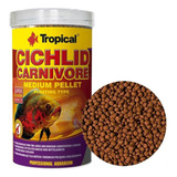 Ração Tropical Cichlid Carnivore Medium Pellet 360g