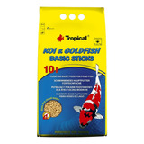 Ração Tropical Koi & Goldfish Basic Sticks 800g/10 L (saco)