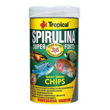 Ração Tropical Spirulina Super Forte Chips 52g