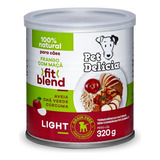 Ração Úmida Cães Pet Delícia Frango E Maçã Fit Light 320g