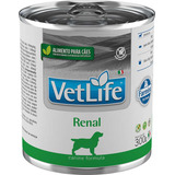 Ração Vet Life Renal Lata Umida 300 Gr Cx C/ 6 Unidades