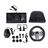 Racing Wheel Gaming Steering Pedal Shifter Dynamic Led