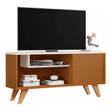 Rack Bancada Tv Para Sala Estante Moderno Com Prateleiras