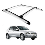 Rack De Teto Bagageiro Gm Celta 2013 Modelo Original Prata