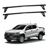 Rack De Teto Eqmax Aço Bagageiro Fiat Strada Cd 2022