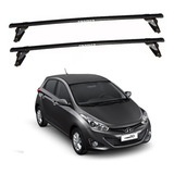 Rack De Teto Eqmax Aço Bagageiro Hyundai Hb20 2015