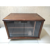 Rack Gradiente Vr 29 Tampa Vidro Rodinhas Som Antigo Retro