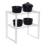 Rack Organizador Pequeno De Objetos Para Armário Aramado Bra