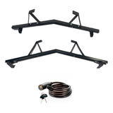 Rack Suporte Para Escadas No Teto Do Carro Facil Instalação