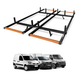 Rack Suporte Teto Porta Escadas Com Roletes Vans Furgões