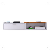 Rack Suspenso Hera 1,40 Mts Para Tv De Até 60 Polegadas