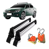 Rack Teto Chevrolet Vectra 2005 Até 2011 + 2 Cintas Carga