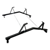 Rack Teto Porta Escada Universal Gol Sandero Arco Aço 100kg