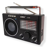 Rádio Am Fm Antigo Retrô Pen Drive Recarregável Lelong Le609
