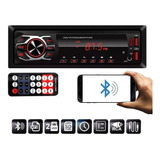 Radio Automotivo Bluetooth Som Carro 2 Usb Pen Drive