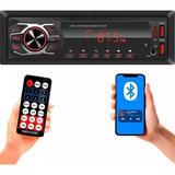 Radio Automotivo Bluetooth Toca Som Carro 2 Usb Pen Drive