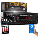 Radio Automotivo Bluetooth Toca Som Carro 2 Usb Pen Drive